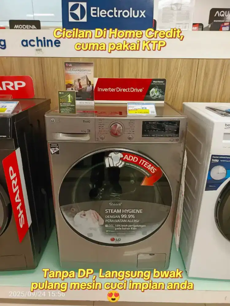 Kredit Mesin Cuci tanpa DP