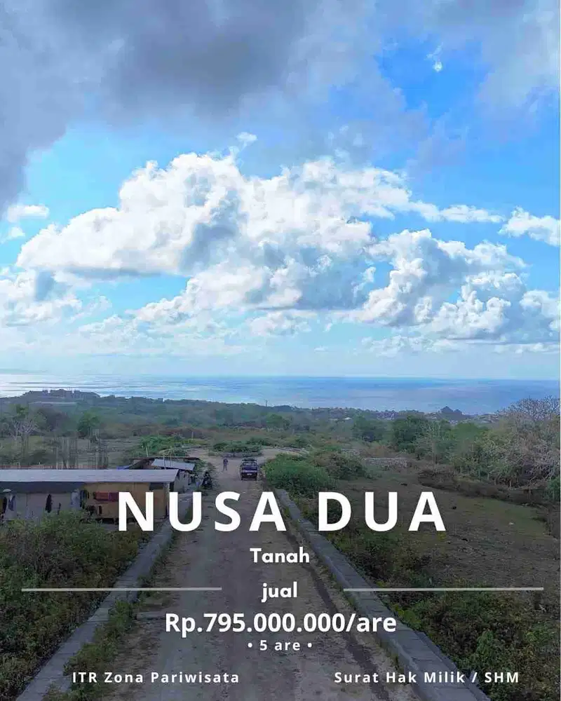 TANAH 5,2 ARE VIEW LAUT, SAWANGAN NUSA DUA