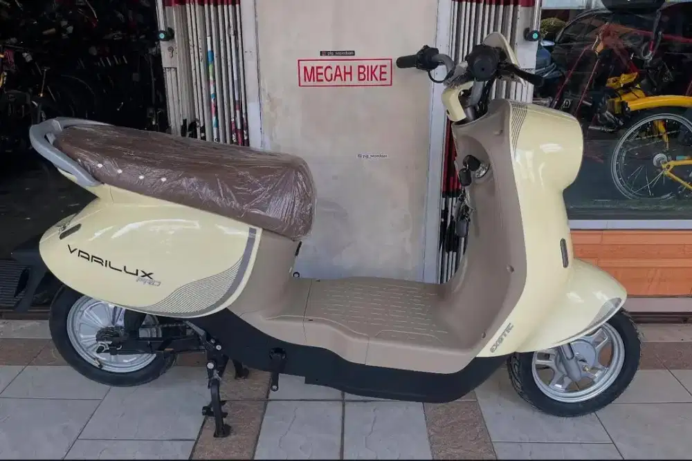 SEPEDA LISTRIK EXCOTIX VARILUX PRO PROMO CREDIT BUNGA %