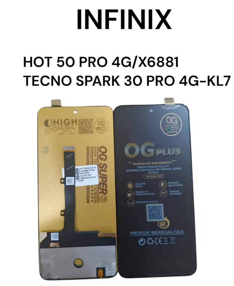 Lcd Infinix Hot 50 pro 4g/x6881