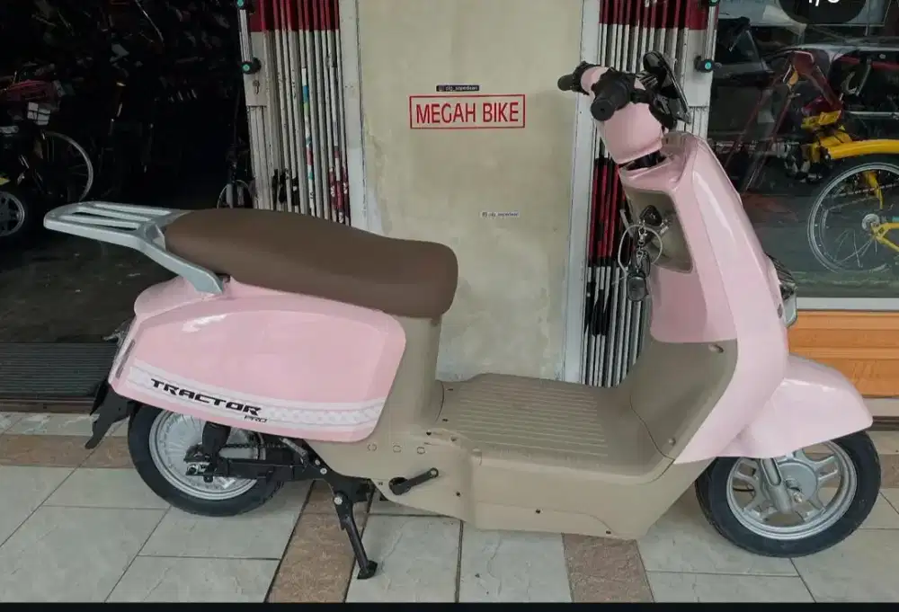 SEPEDA LISTRIK EXOTIC TRACTOR PRO PROMO CREDIT BUNGA0% FRE1KALICICILAN