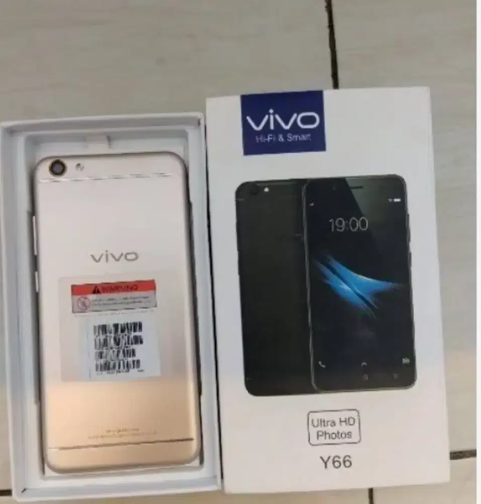 Murah hp Vivo Y66 4/64 lkp normal