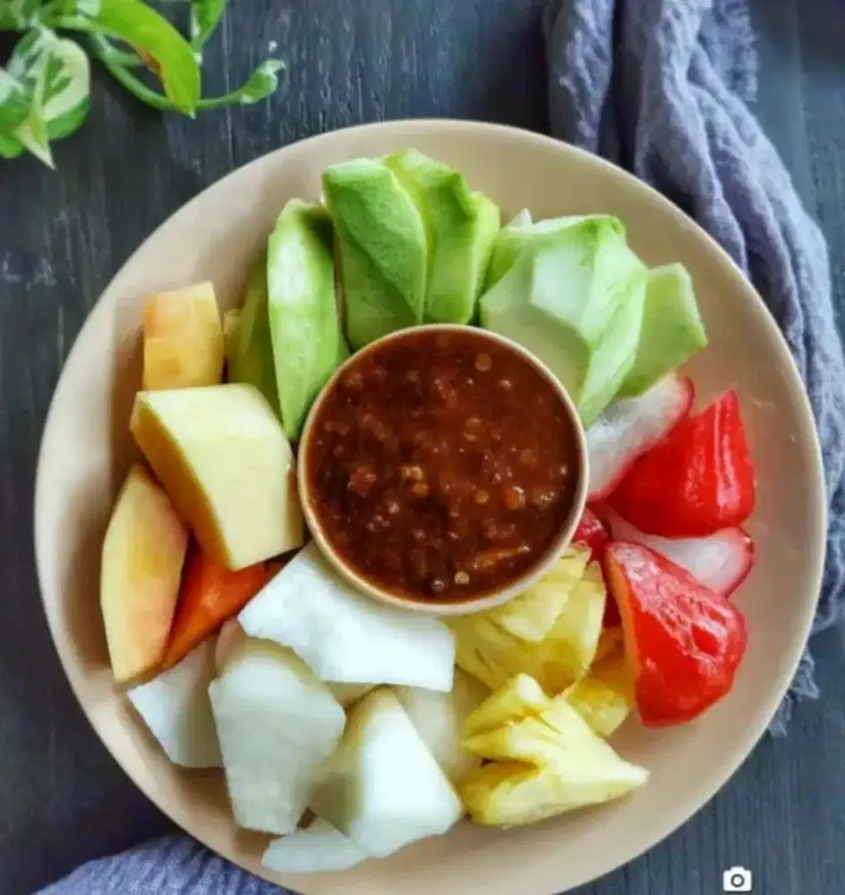 Rujak KIAMAT  Bumbu Bangkok rasa sensasi yang beda