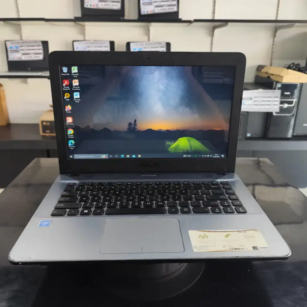 Asus X441M N4000 RAM 4GB HDD 500GB 14in Windows 10 Siap Pakai