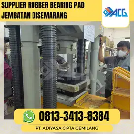 SUPPLIER RUBBER BEARING PAD JEMBATAN DISEMARANG