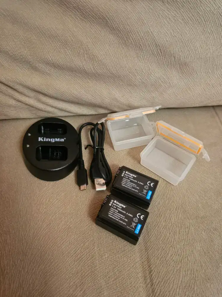 BATTERY BATERAI KINGMA MIRRORLESS SONY A6000 A5100 A7 DLL