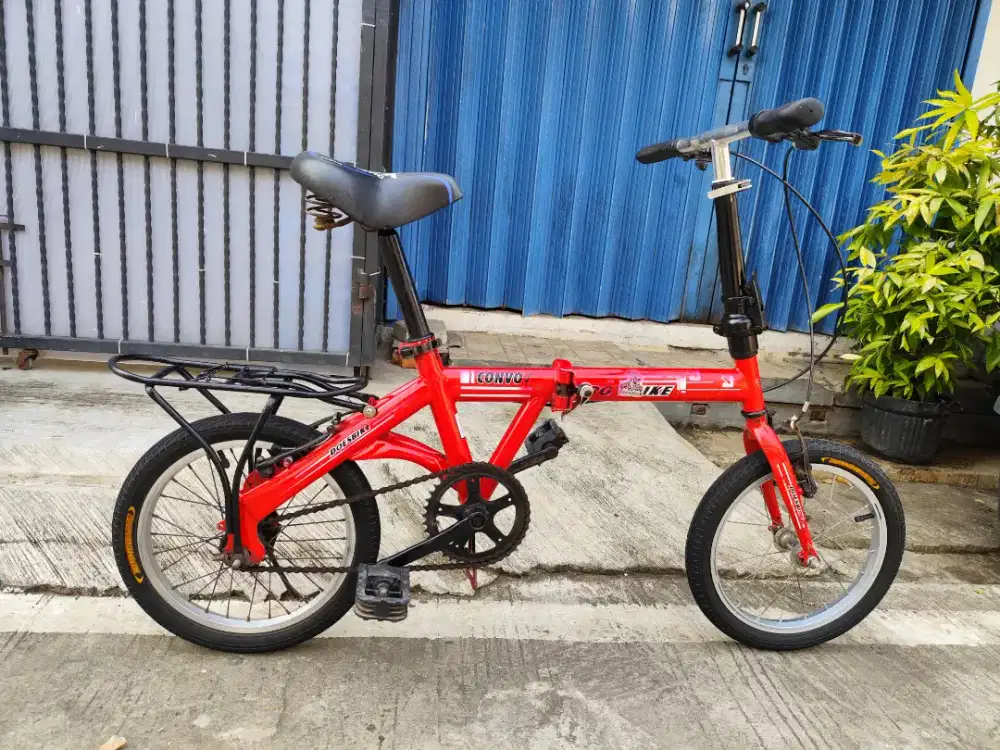 Sepeda lipat ukuran 16