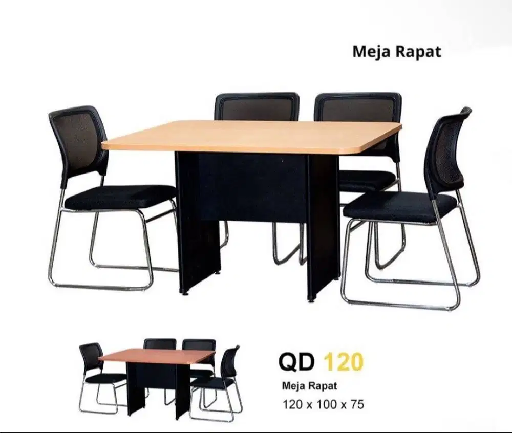 Promo meja meeting/rapat uk 120 lunarsol sale termurah terlaris