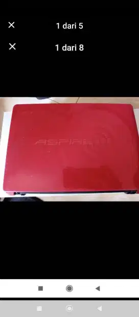 Notebook Acer Aspire one 722