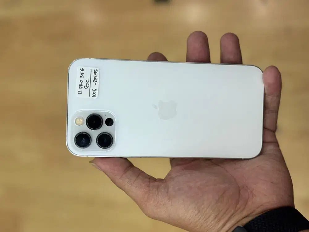 Iphone 12 Pro 256Gb silver terdaftar BEACUKAI aman permanen
