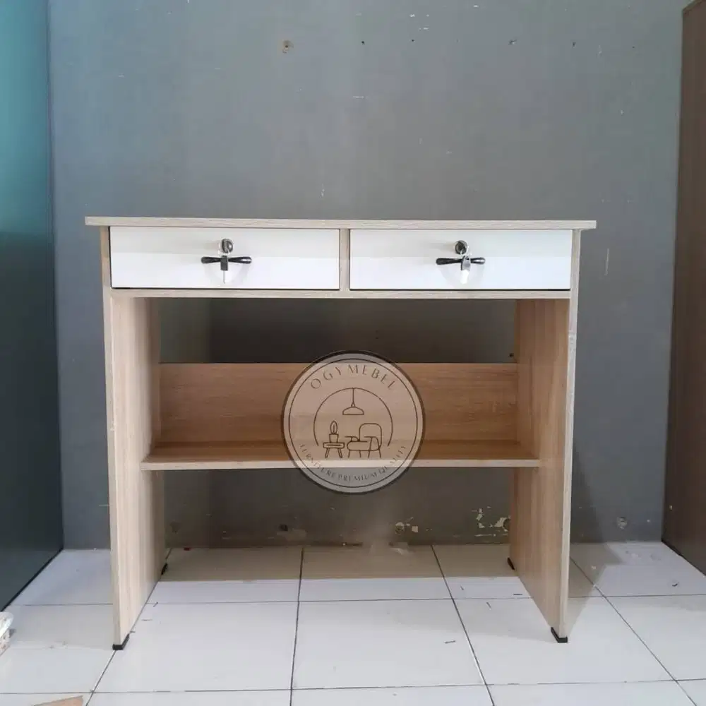 Promo meja kasir/kerja/komputer serbaguna uk 80 sale termurah terlaris