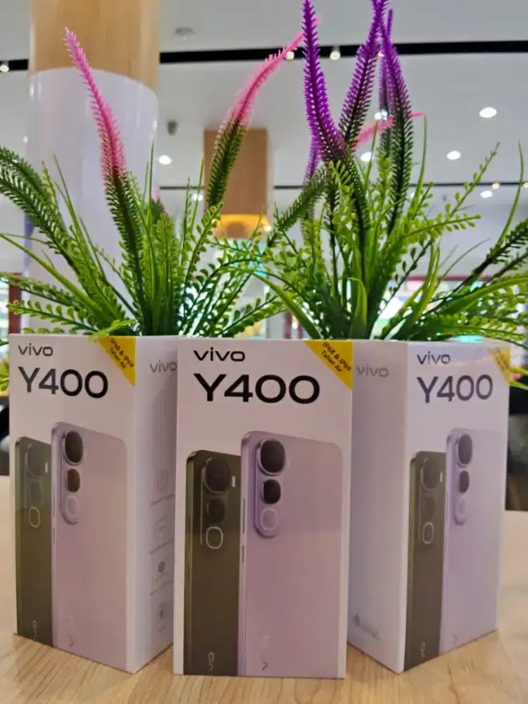 VIVO Y400 RAM ( 8 + 8 )  256GB BARANG BARU, GARANSI BELUM AKTIF