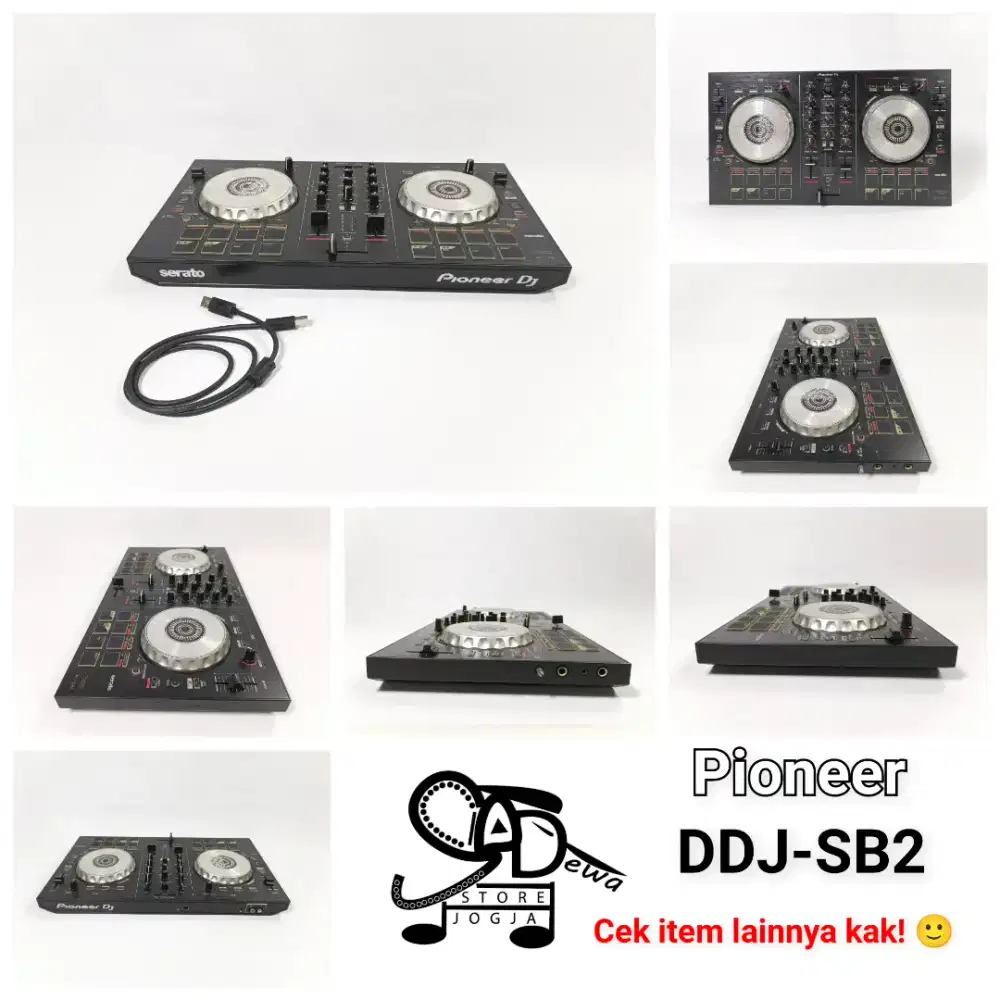 PIONEER DDJ SB2 DDJ-SB2 DJ CONTROLLER PIONER CONTROLER ALAT 4 DECK