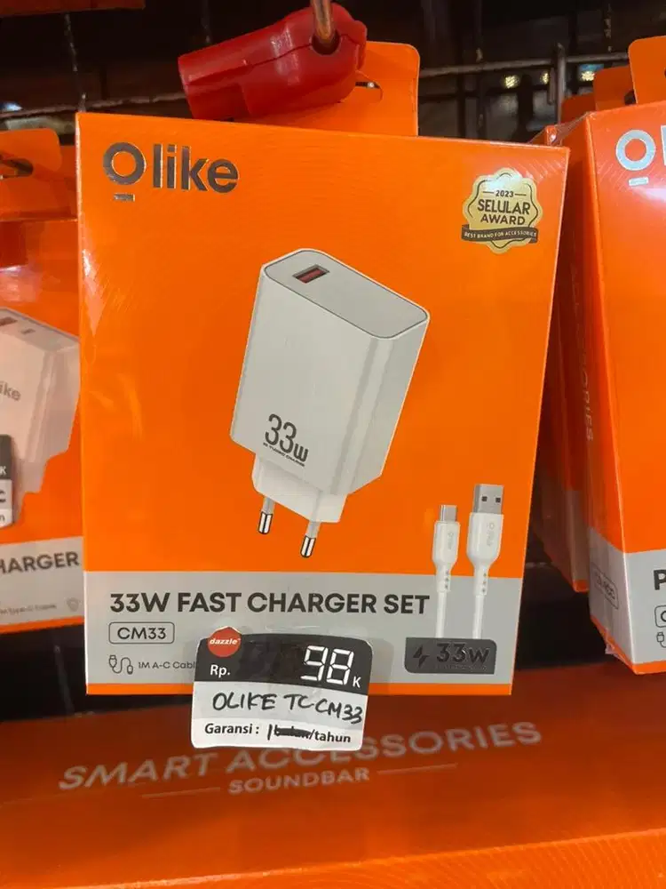 CHARGER SET TYPE C OLIKE 33W