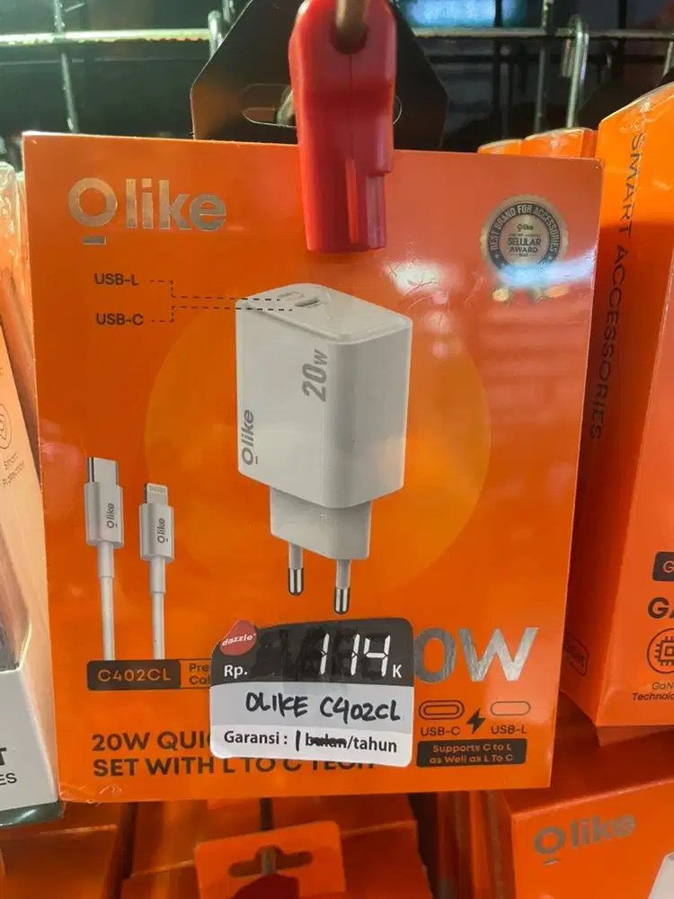 CHARGER SET IPHONE OLIKE