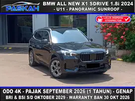 PANORAMIC SUNROOF BUNGA=4.5% Genap ALL NEW BMW X 1 SDRIVE 1.8i 2024