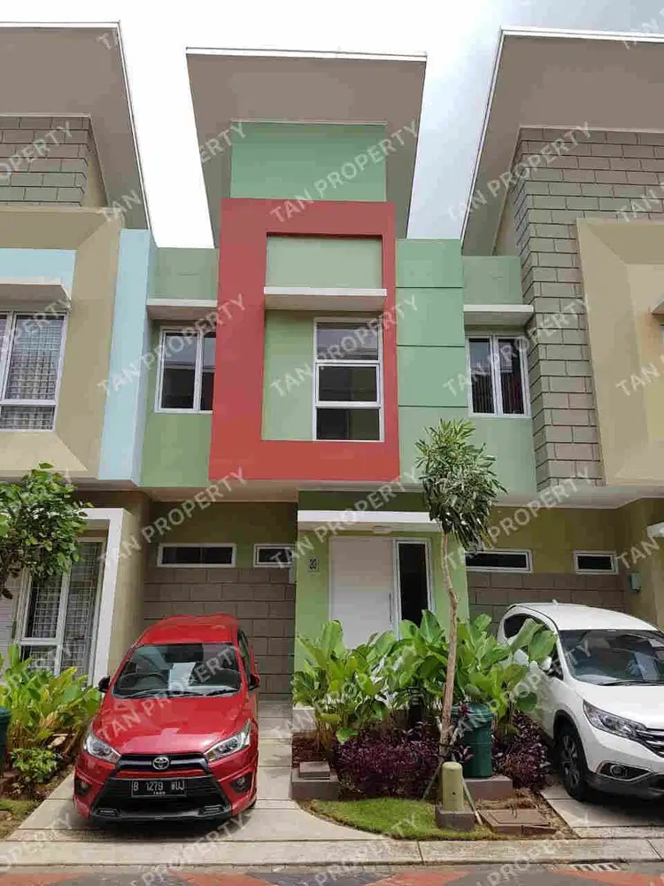 Disewakan rumah 2 lantai, 45jutaan di gading serpong