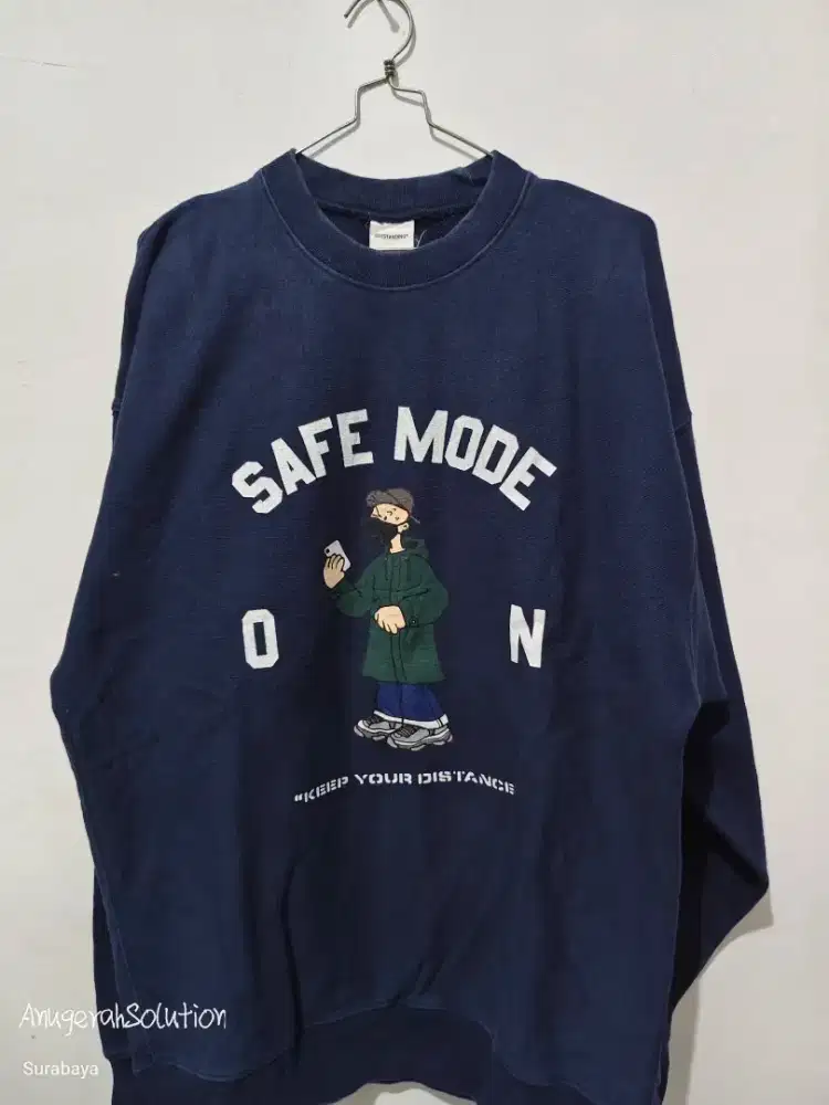 Crew Neck Outstanding Safe Mode