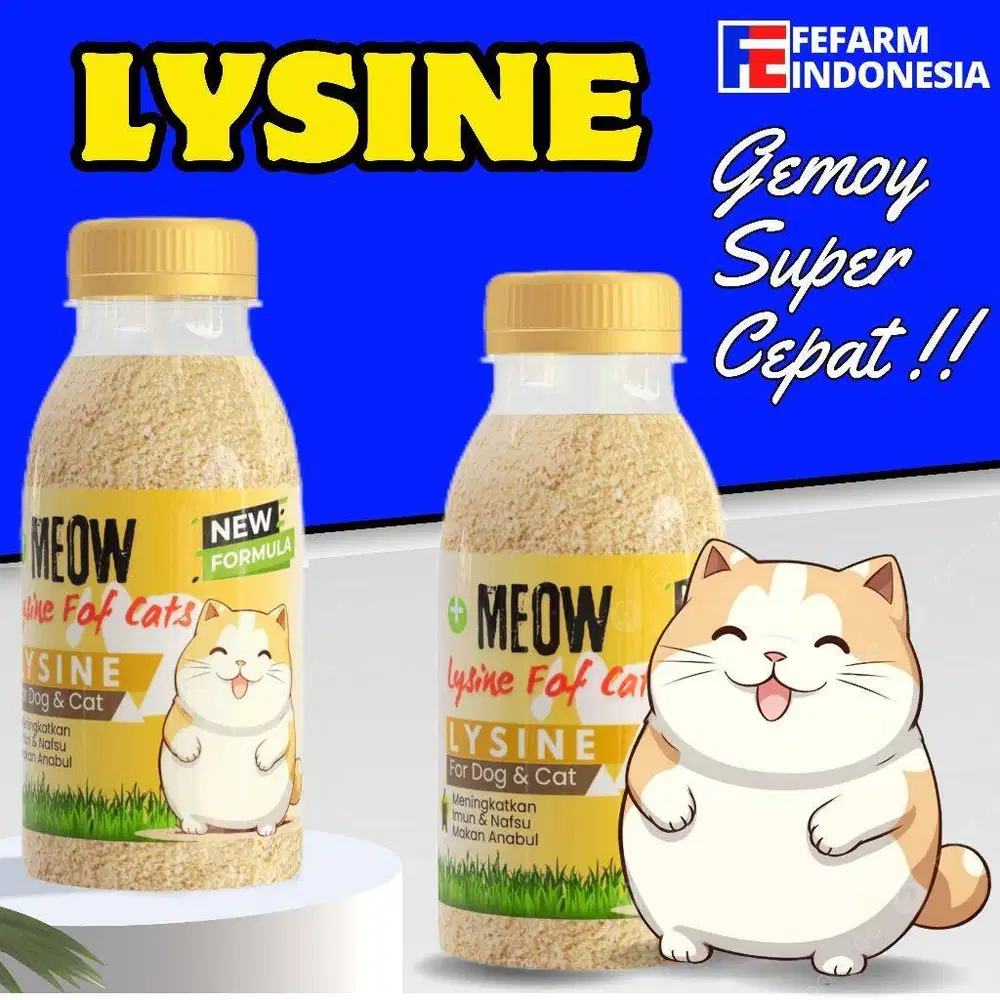 Vitamin MEOW kucing Penggemuk dan Pelebat Bulu Kucing Anti Rontok Pets