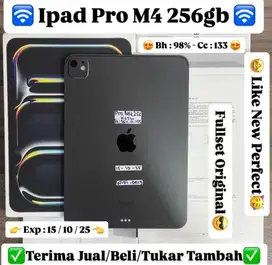 Ipad Pro M4 11 Inch 256 Gb Space Black Mulus Garansi on Bh 98%