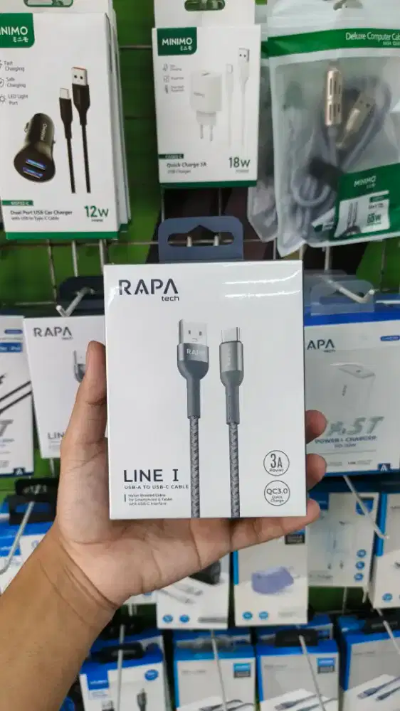 KABEL DATA TYPE C RAPA TECH DC1011