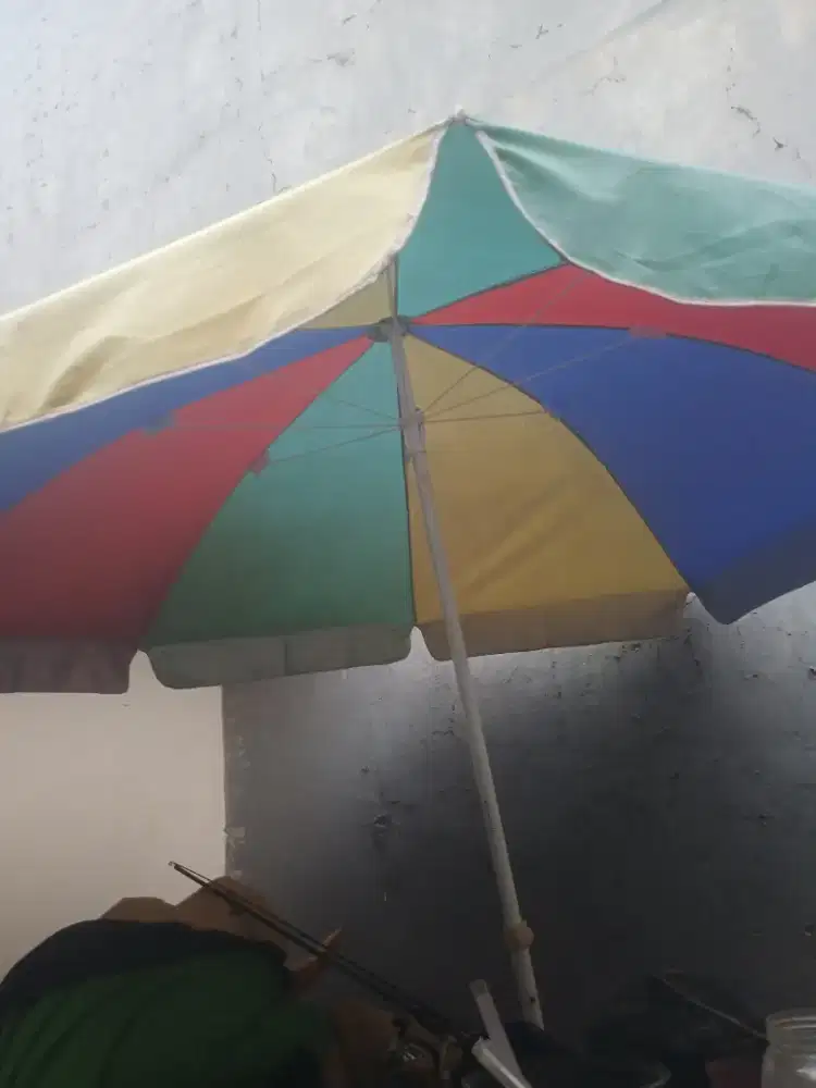 Payung tenda jumbo warna warni