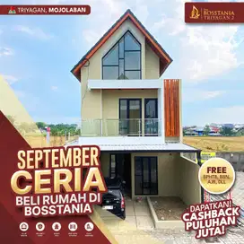 Bosstania Triyagan 2 – Rumah 2 Lantai Nyaman untuk Keluarga Besar