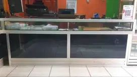 Murah Etalase aluminium kaca