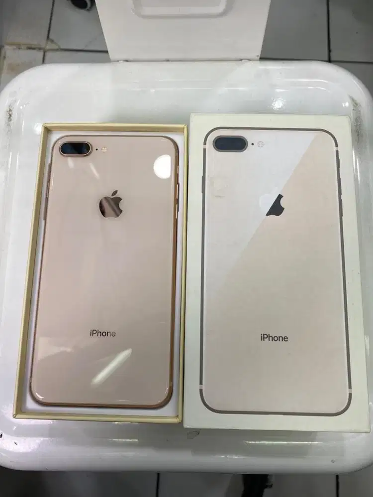 Jual iphone 8 plus rose gold 64gb inter mulus imei keblokir