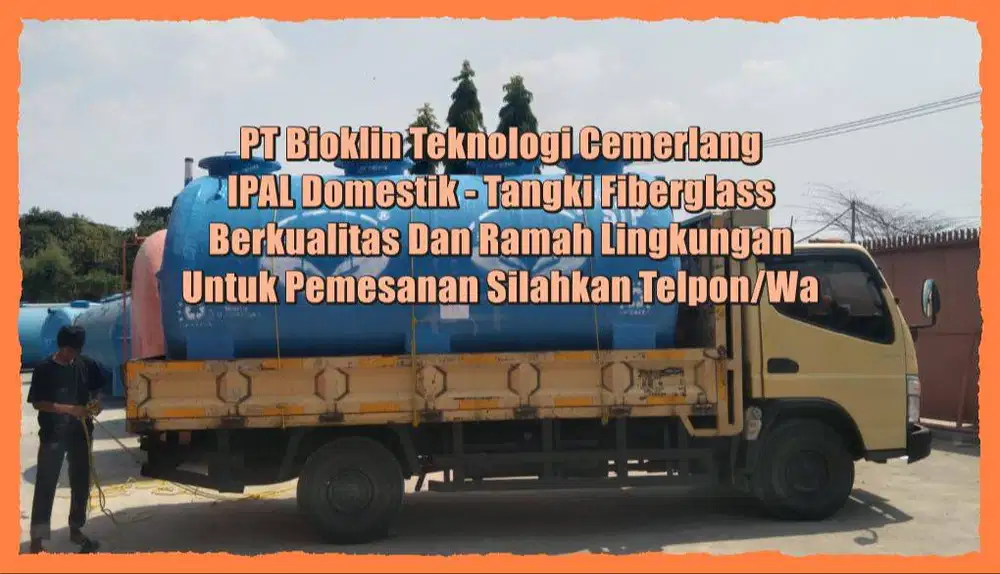 IPAL Tank - IPAL Biotech - IPAL Klinik - IPAL - IPAL Medis- IPAL Komun