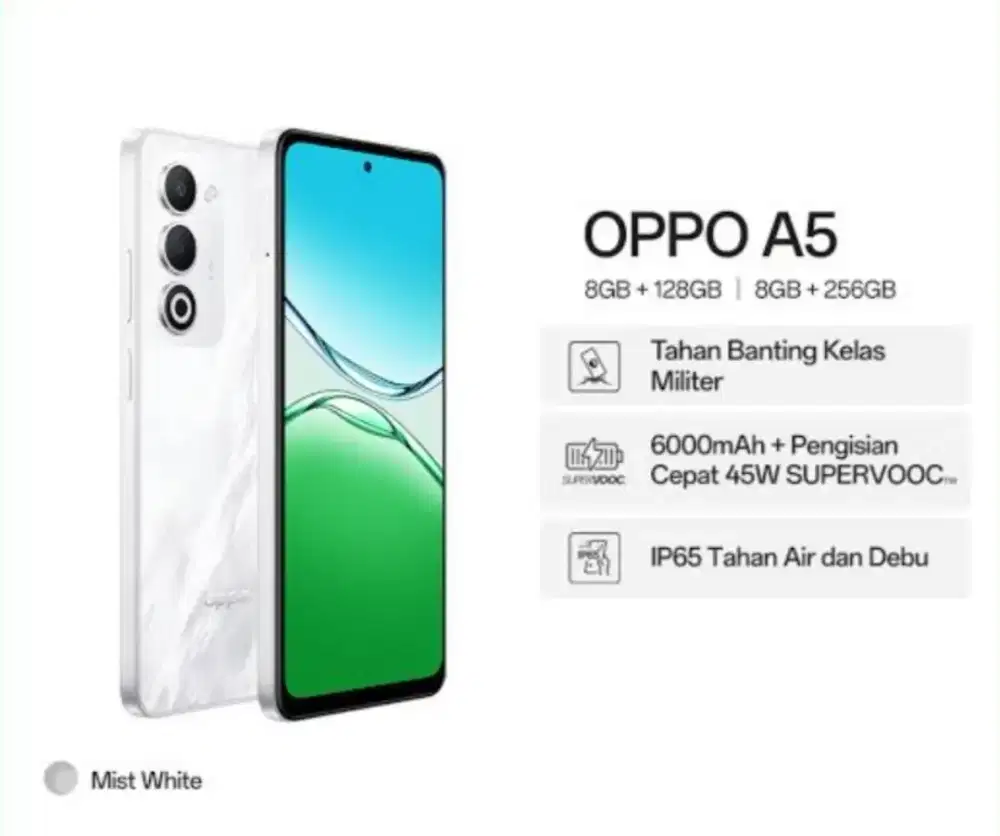 OPPO A5 Series 8GB + 128GB | 8GB + 256GB