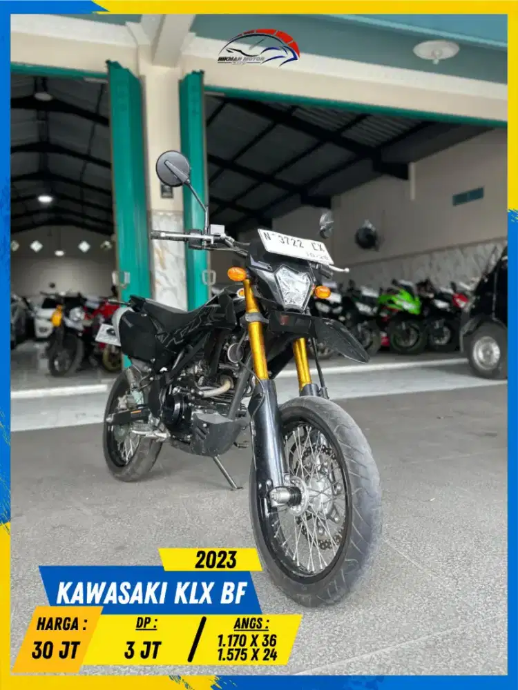 KAWASAKI KLX BF 2023 BARANG ISTIMEWA BOSKU HIKMAH MOTOR KEPUH MALANG