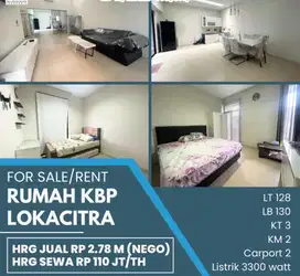 Termurah! Rumah di Tatar Lokacitra Kota Baru Parahyangan