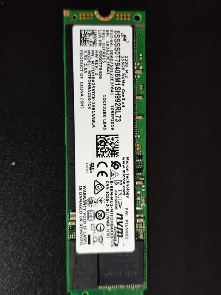 SSD NVME 256GB NEGO