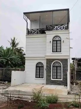 Di jual Rumah dalam cluster pinggir jl raya 6menit LRT Harja mukti