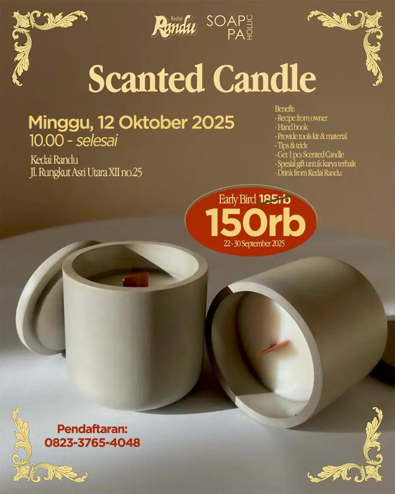 Workshop Lilin Aroma Terapi