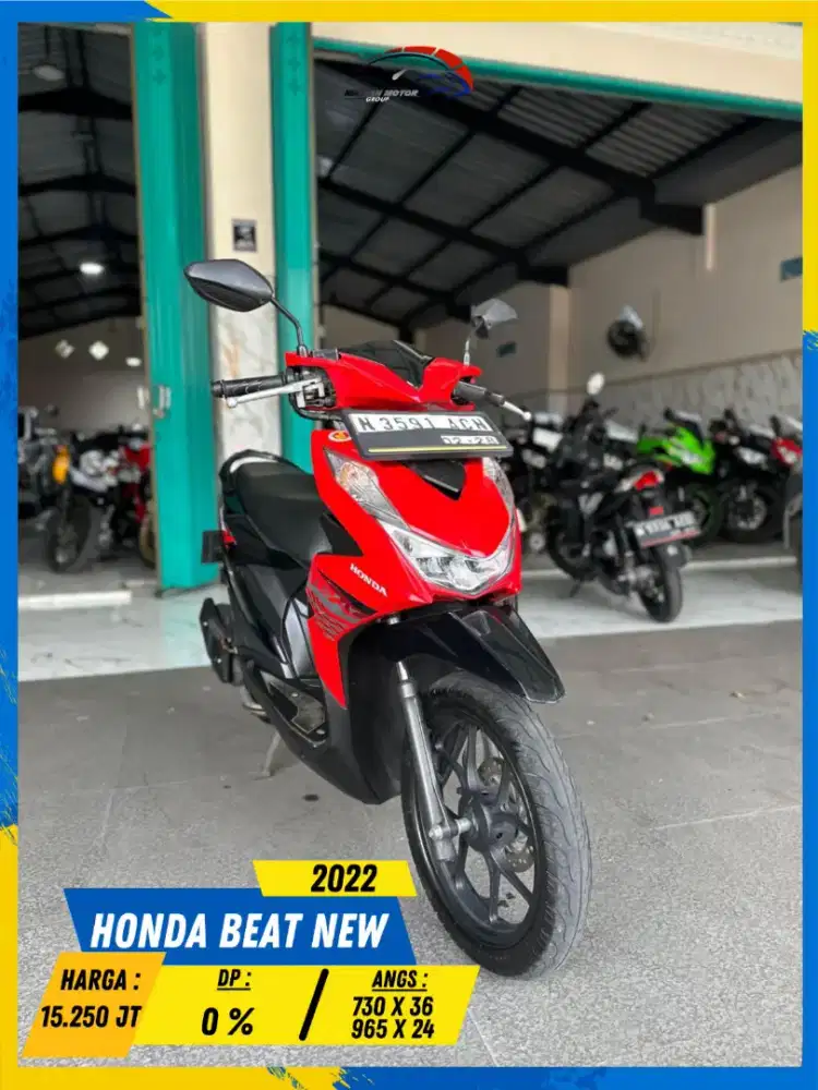 HONDA BEAT NEW 2022 BEKAS RASA BARU BOSSKU HIKMAH MOTOR KEPUH MALANG
