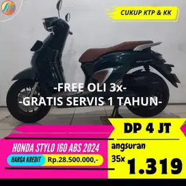 HONDA STYLO 160 ABS 2024 SEKEN BISA KREDIT MURAH ANGSURAN TERJANGKAU