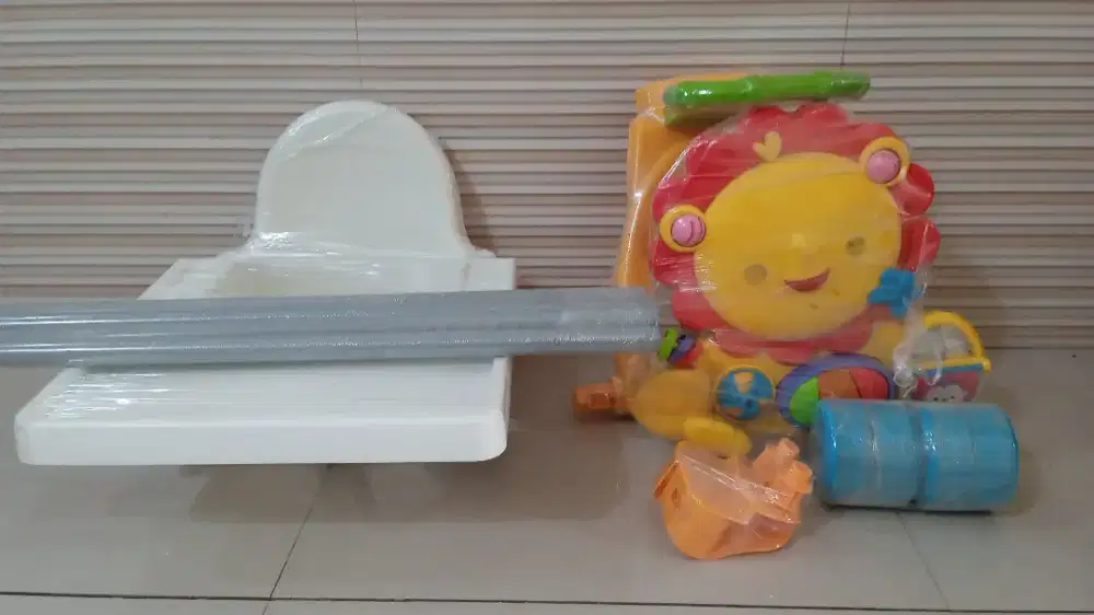 High chair kursi makan bayi & push walker dorongan bayi belajar jalan