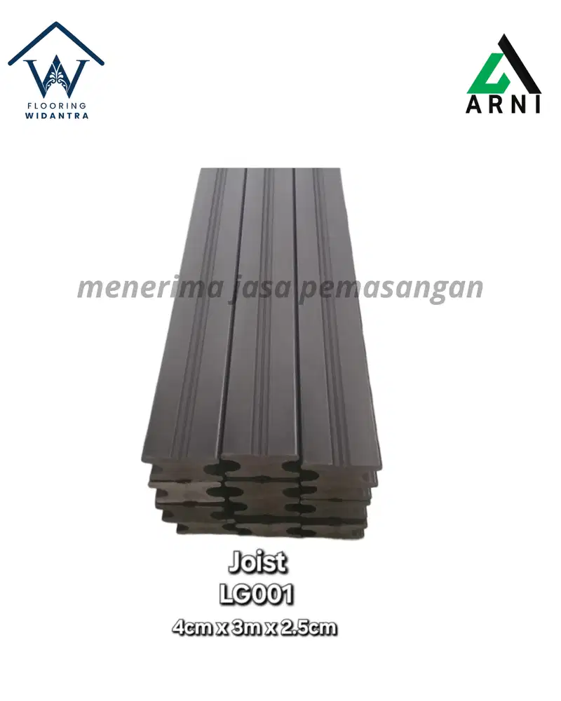 WPC DECKING MOTTO MOTIF KAYU TEBAL PANJANG 2,9m