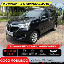 [Dp10jt] Avanza G Manual 2018 AB Tgn1 ORISINIL Kredit Murah