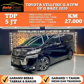 CASH 760 JUTA | TOYOTA VELLFIRE 2.5 G ATPM AT NIK.2020