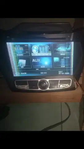 VCD DVD RADIO USB BLOETOOTH KARTU SD TV PORTABEL