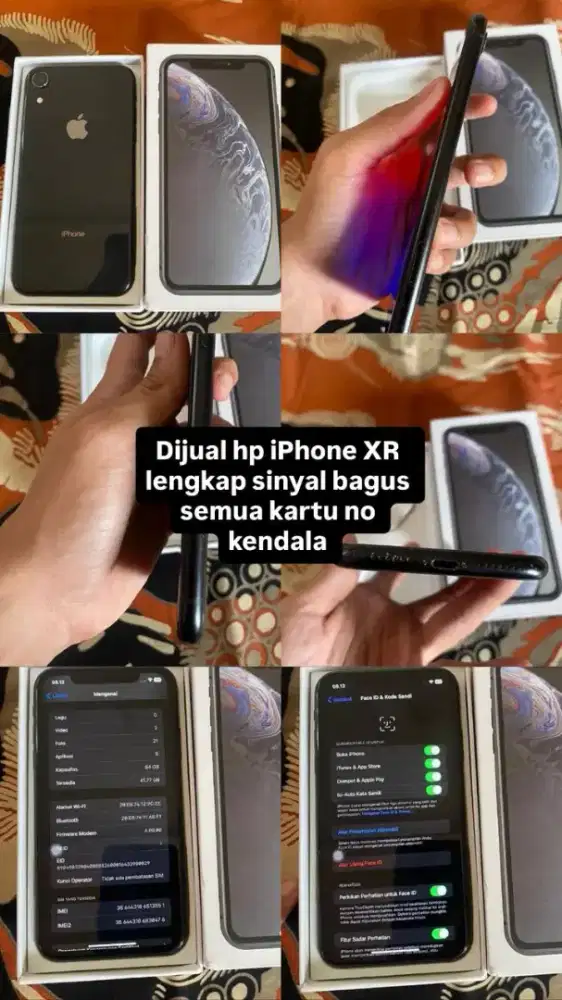 Dijual hp iPhone XR inter