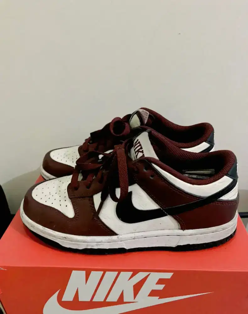 For Sale Sepatu Nike Dunk Low Dark Team Red & Black