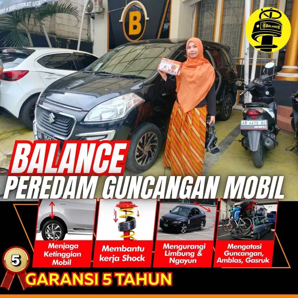 ASLI Kaki-Kaki mobil Makin AWET & STABIL Pasangin BALANCE DAMPER