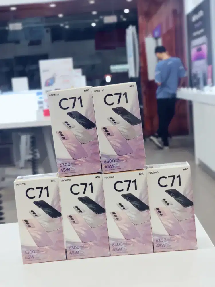 Realme C71 Batrai 6300 mah