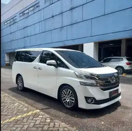 toyota vellfire g atpm 2015 putih, pajak panjang