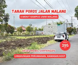 Tanah Strategis di Malang, 66m², Cocok Bangun Hunian, Dekat UMM & Sengkaling.