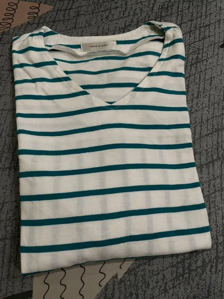 Kaos Baju Stipe Garis
